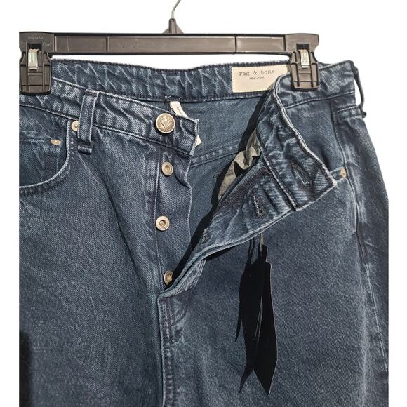 Rag & Bone Maya High-Rise Wide Leg Ankle Jeans Size 6 NWT 31.5" Inseam - Picture 5 of 7